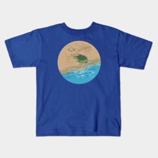 Easter Sea Turtle Kids T-Shirt